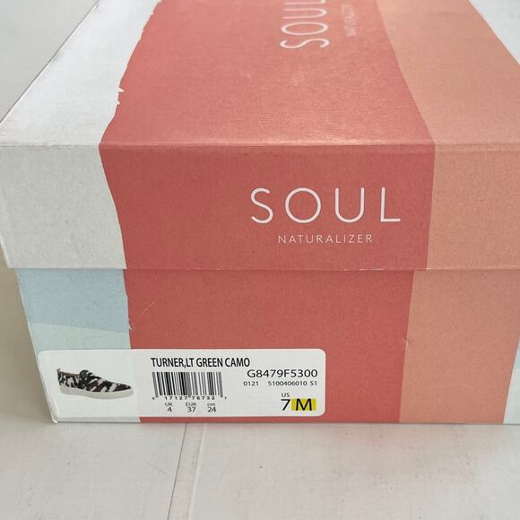 SOUL Naturalizer Multicolor Camouflage Sneakers - Picture 10 of 10